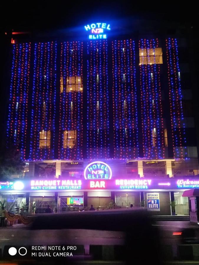 N7 Elite Restaurant & Bar Sangareddy Exteriör bild
